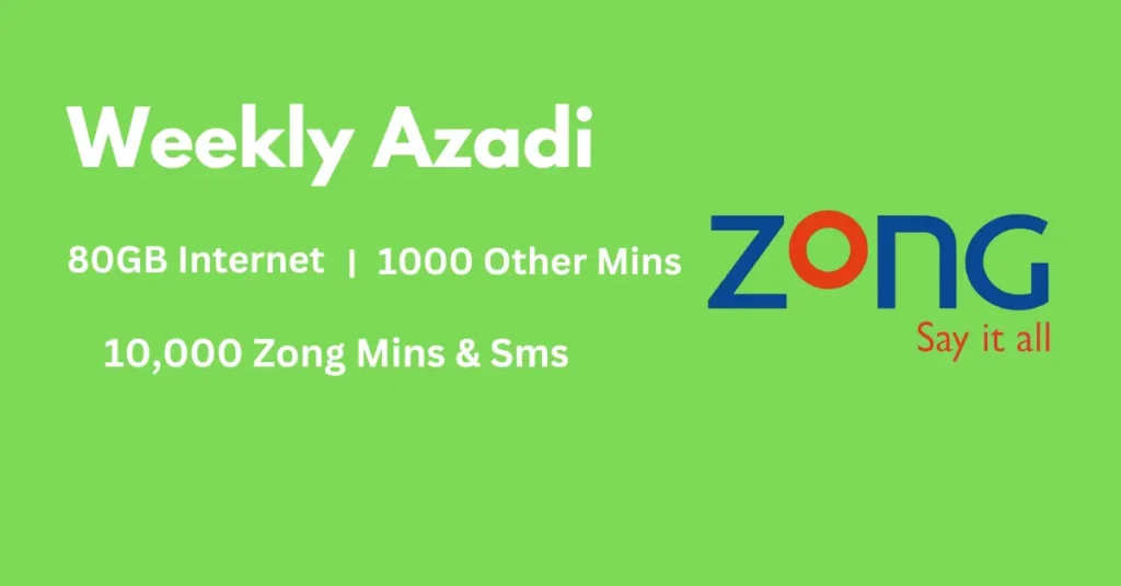 Weekly Azadi Offer