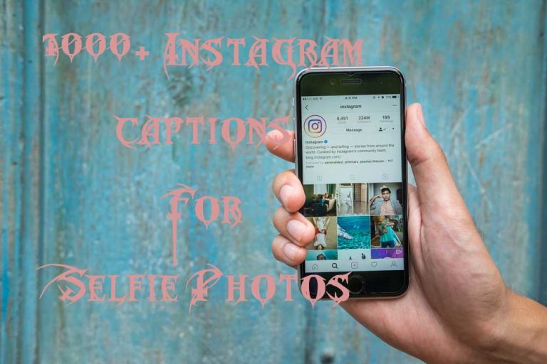 Instagram-Captions-for-Selfie
