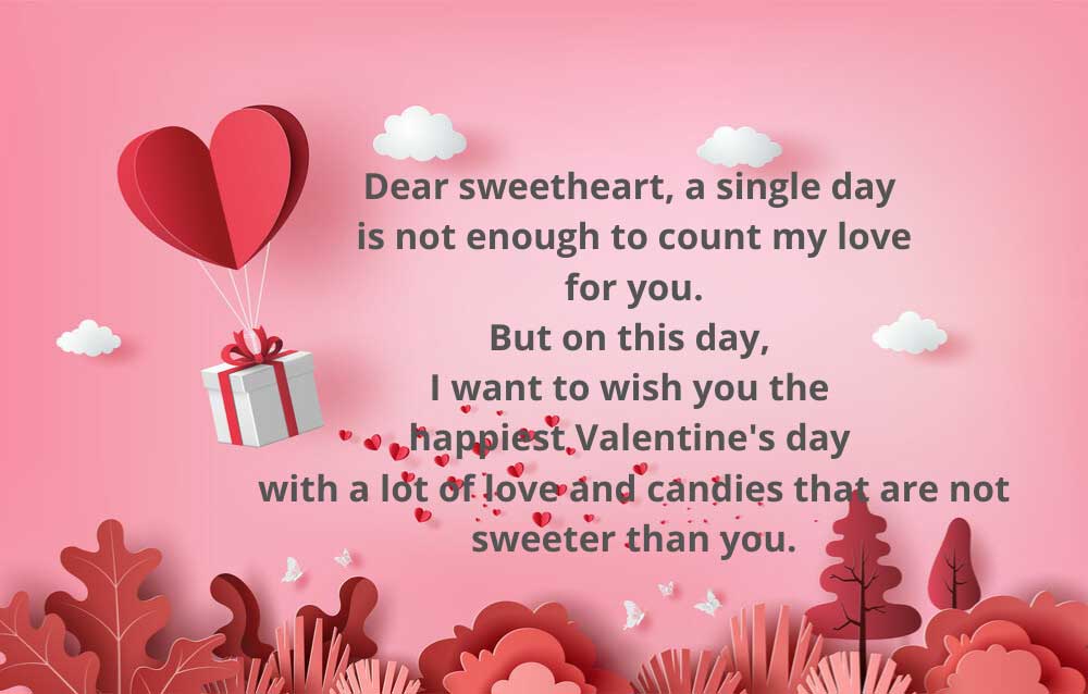 valentine messages for girlfriend