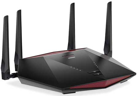 NETGEAR Nighthawk Pro Gaming 6-Stream WiFi 6 Router (XR1000) - AX5400 Wireless Speed (up to 5.4Gbps) | DumaOS 3.0 Optimizes Lag-Free Server Connections