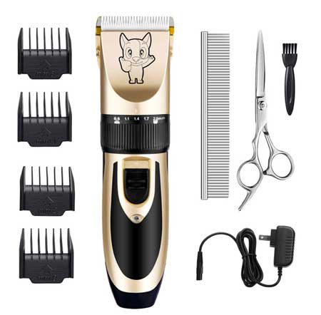 Highdas-Low-Noise-Dog-Grooming-Kit-Clippers
