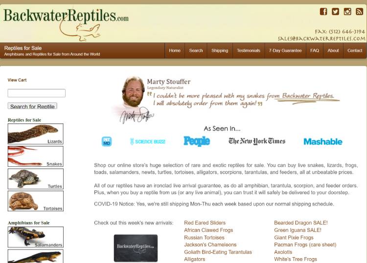 Is Backwater Reptiles Legit