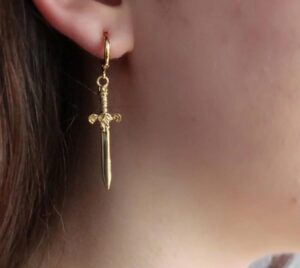 Dagger-earrings
