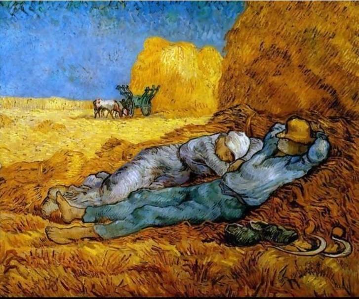 Rest From Work (after Millet) – Vincent Van Gogh