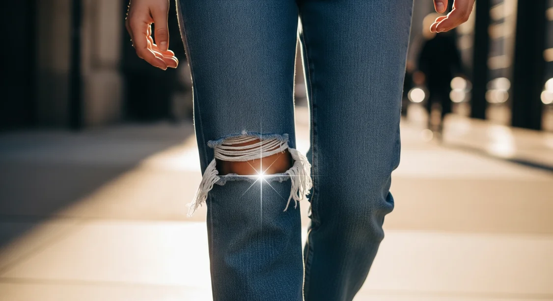 How to Rip Jeans & Leave White Threads (2025 DIY Guide) - StyleBuzzer
