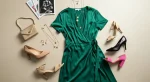 What Color Shoes to Wear with a Green Dress